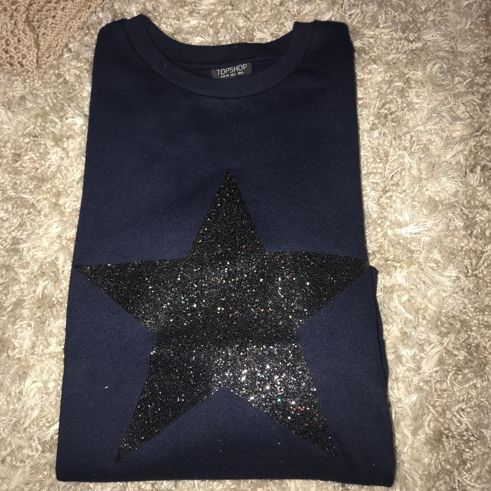 Topshop Star Cardigan